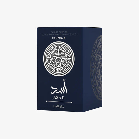 Asad Zanzibar Eau de Parfum – Perfume Árabe Masculino 100ml