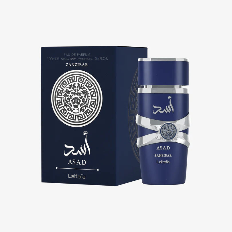 Asad Zanzibar Eau de Parfum – Perfume Árabe Masculino 100ml